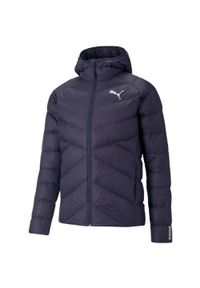 Puma - Męska Kurtka Puchowa PackLITE PWRWarm Jacket. Kolor: niebieski. Materiał: puch