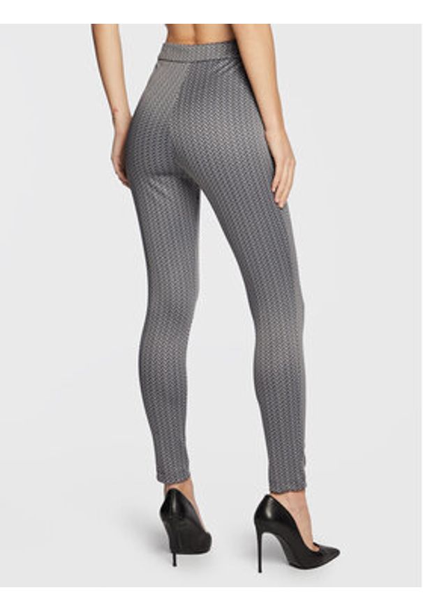 Liu Jo Spodnie materiałowe WF2203 J4044 Szary Slim Fit. Kolor: szary. Materiał: syntetyk, materiał