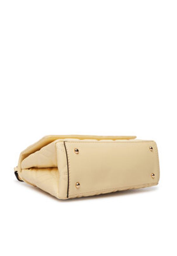 Guess Torebka Maxine HWQG97 33200 Żółty jasny. Kolor: żółty. Materiał: skórzane