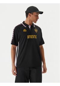 Kappa Koszulka techniczna Banda Stafen 38254UW Czarny Comfort Fit. Kolor: czarny. Materiał: syntetyk #1