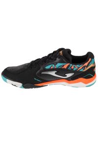 Buty piłkarskie męskie Joma Fs Reactive 2401 Indoor. Kolor: czarny. Materiał: materiał, syntetyk, skóra. Szerokość cholewki: normalna. Sport: piłka nożna