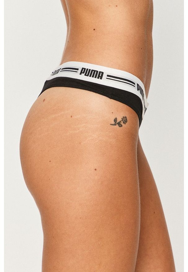 Puma Stringi (2-pack) kolor czarny. Kolor: czarny