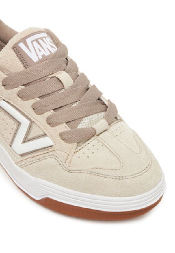 Vans Sneakersy Upland VN000D7089F1 Beżowy. Kolor: beżowy. Materiał: skóra