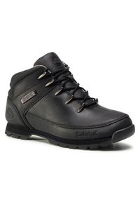 Timberland Trapery Euro Sprint Hiker TB0A2DUH001 Czarny. Kolor: czarny. Materiał: nubuk, skóra #6