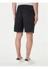 Calvin Klein Jeans Szorty materiałowe LV04RF617G Czarny Regular Fit. Kolor: czarny. Materiał: bawełna #2