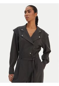 BOSS Kombinezon C_Darima 50552355 Szary Regular Fit. Kolor: szary. Materiał: wiskoza #4