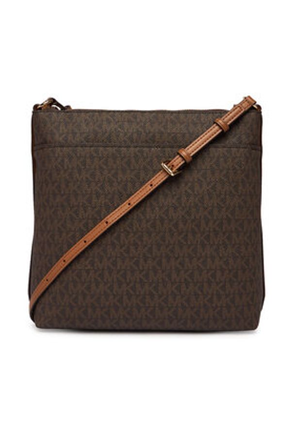 MICHAEL Michael Kors Torebka Jet Set Travel 32S6GTVC7B Brązowy. Kolor: brązowy. Materiał: skórzane