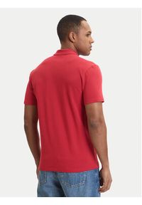Napapijri Polo Ealis NP0A4H8B Czerwony Regular Fit. Typ kołnierza: polo. Kolor: czerwony. Materiał: bawełna #5