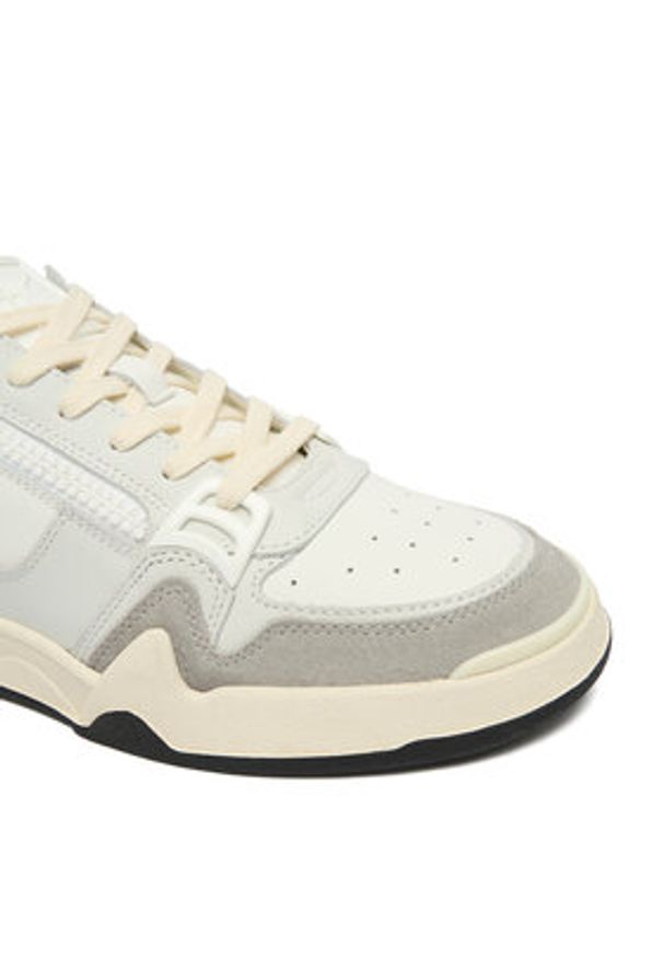 Giuseppe Zanotti Sneakersy RU50014/001 Biały. Kolor: biały. Materiał: skóra