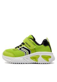 Geox Sneakersy J Assister Boy J45DZC 014CE C3707 M Zielony. Kolor: zielony. Materiał: materiał #5