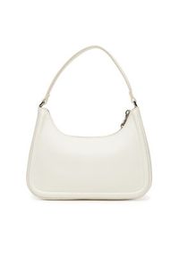 Calvin Klein Torebka Bold Ck Small Shoulder Bag LV04F3230G Biały. Kolor: biały. Materiał: skórzane #4