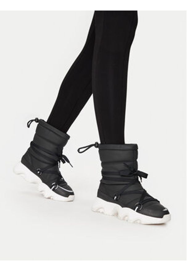 sorel - Sorel Śniegowce Kinetic™ Impact Nxt Boot Wp 2082531010 Czarny. Kolor: czarny. Materiał: materiał