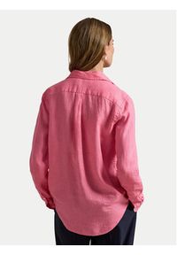 Polo Ralph Lauren Koszula 211970730504 Różowy Regular Fit. Typ kołnierza: polo. Kolor: różowy. Materiał: len #2