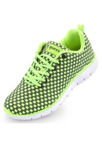 MARES - Damskie buty Mares Vreide Lime 38 - Styl i komfort. Kolor: zielony, wielokolorowy, żółty