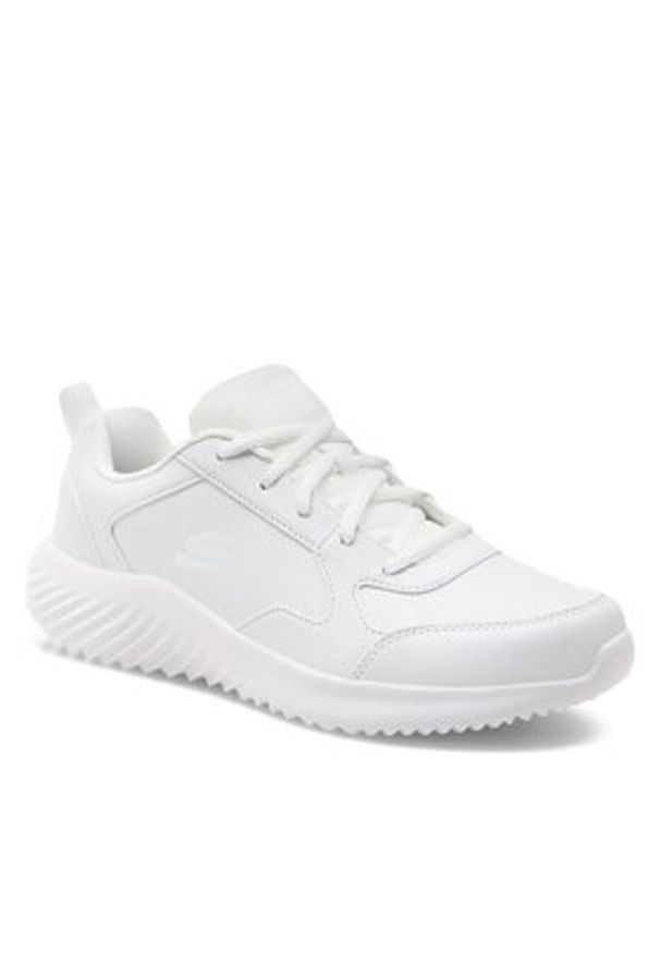 skechers - Skechers Sneakersy 405627L WHT Biały. Kolor: biały. Materiał: syntetyk