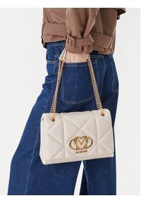 Love Moschino - LOVE MOSCHINO Torebka JC4041PP0NLC0110 Écru. Materiał: skórzane #6
