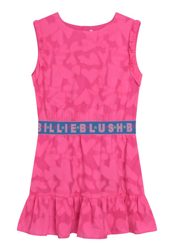 Billieblush Sukienka elegancka U12803 Różowy Regular Fit. Kolor: różowy. Materiał: syntetyk. Styl: elegancki