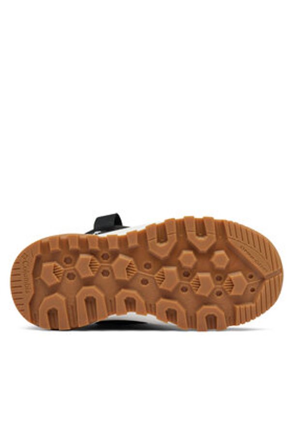 columbia - Columbia Śniegowce Youth Snowtrot Mid 2078911 Czarny. Kolor: czarny. Materiał: materiał