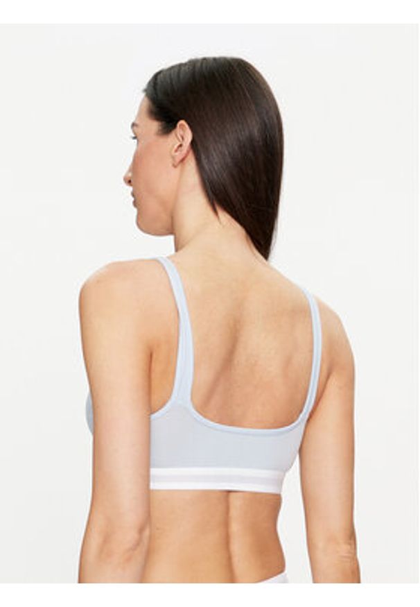 TOMMY HILFIGER - Tommy Hilfiger Biustonosz top UW0UW04612 Niebieski. Kolor: niebieski. Materiał: bawełna