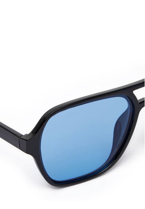 Jack & Jones - Jack&Jones Okulary przeciwsłoneczne Jackay 12273558 Czarny. Kolor: czarny