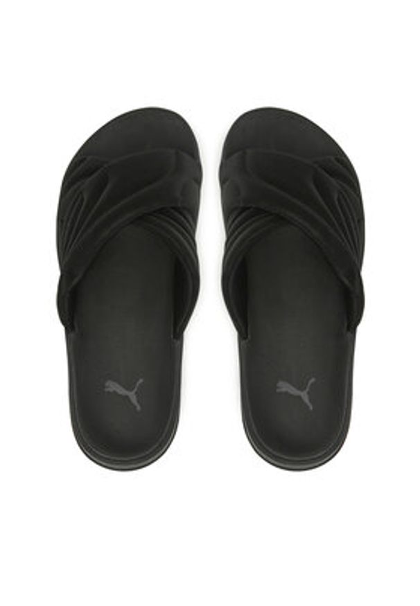 Puma Klapki Leadcat Platform 400340 01 Czarny. Kolor: czarny. Materiał: nubuk, skóra. Obcas: na platformie