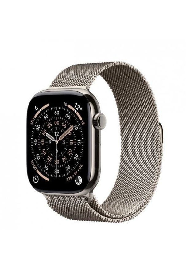 APPLE - Apple Watch Series 11 GPS + Cellular 42mm Natural Titanium Case | Natural Milanese Loop