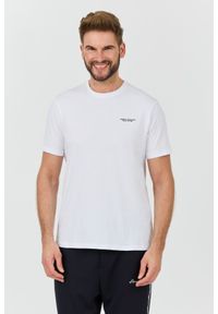 Armani Exchange - ARMANI EXCHANGE Biały męski t-shirt, Rozmiar XL. Kolor: biały