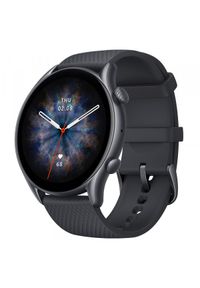 Huami - Smartwatch Amazfit GTR 3 Pro Infinite Black. Rodzaj zegarka: smartwatch. Materiał: koronka. Styl: klasyczny, elegancki, sportowy