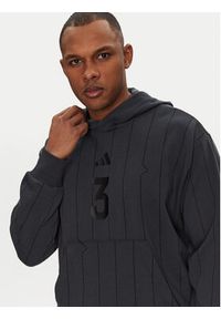 Adidas - adidas Bluza Seasonal Essentials US Sport JD8095 Szary Regular Fit. Kolor: szary. Materiał: bawełna. Styl: sportowy #3