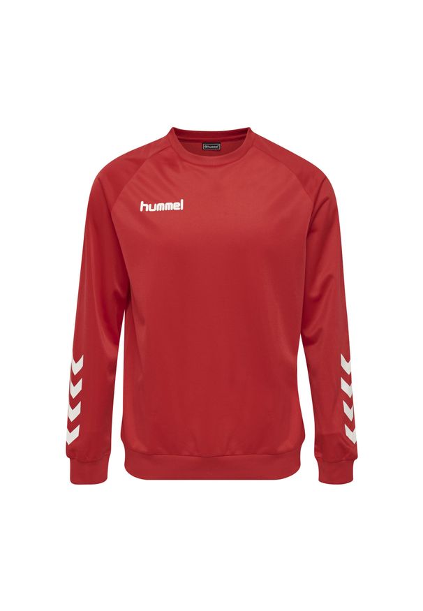 Bluza do piłki ręcznej dla dorosłych Hummel Promo Poly Sweatshirt. Kolor: czerwony, różowy, wielokolorowy. Sport: piłka ręczna