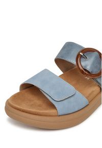 Remonte Klapki D2N51-10 Niebieski. Kolor: niebieski. Materiał: materiał, syntetyk #3