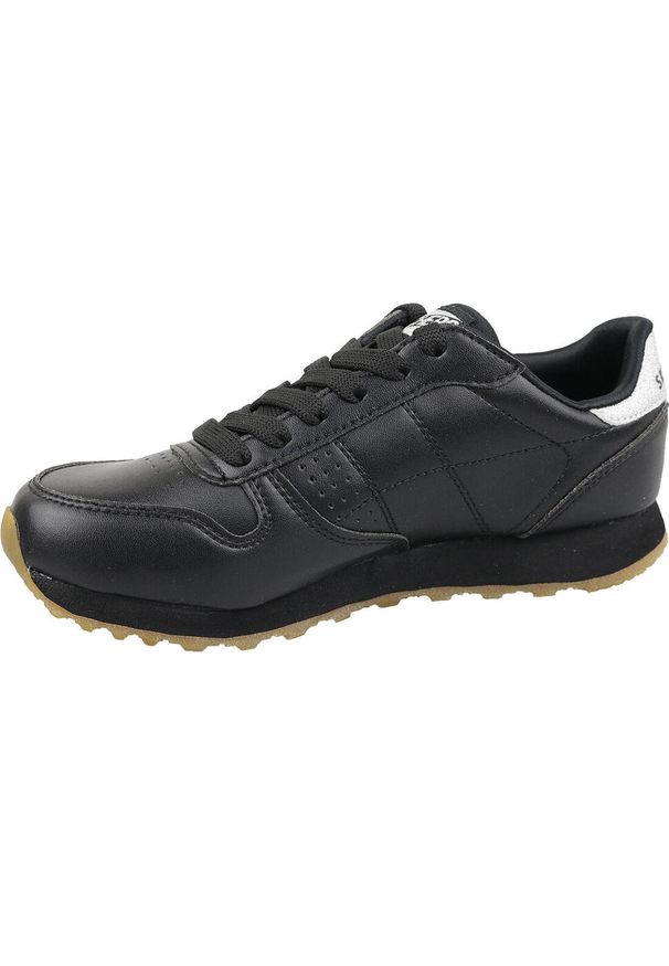 skechers - Buty do chodzenia damskie Skechers Old School Cool. Zapięcie: sznurówki. Kolor: czarny. Materiał: materiał, syntetyk, tkanina. Szerokość cholewki: normalna. Sport: turystyka piesza