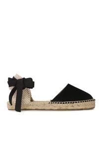 Manebi Espadryle Valencia Espadrilles K 1.0 P0 Czarny. Kolor: czarny. Materiał: zamsz, skóra #5