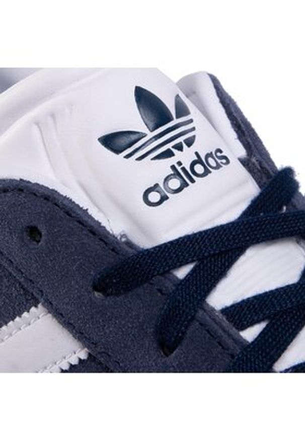Adidas - adidas Sneakersy Gazelle J BY9144 Granatowy. Kolor: niebieski. Materiał: zamsz, skóra. Model: Adidas Gazelle