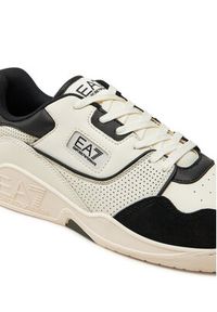 EA7 Emporio Armani Sneakersy X8X187 XK402 N480 Biały. Kolor: biały. Materiał: skóra #4