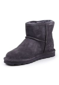 Bearpaw - Buty BearPaw Alyssa Charcoal W 2130W-030 szare. Kolor: szary. Materiał: zamsz, skóra, futro #7