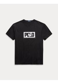 Polo Ralph Lauren T-Shirt 710909594006 Czarny Regular Fit. Typ kołnierza: polo. Kolor: czarny. Materiał: bawełna #4