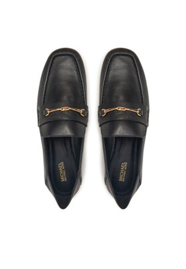 Michael Kors Mokasyny Lena Loafer 40R5LEFP1L Czarny. Kolor: czarny. Materiał: skóra