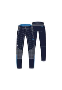 Spodnie skiturowe męskie CMP. Kolor: niebieski. Sezon: lato. Sport: turystyka piesza #1