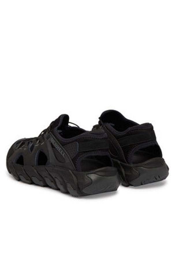 Merrell Sandały Maipo Explorer Sieve J038025 Czarny. Kolor: czarny. Materiał: skóra