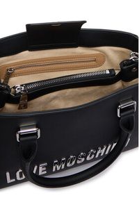 Love Moschino - LOVE MOSCHINO Torebka JC4022PP1PKD000B Czarny. Kolor: czarny. Materiał: skórzane #6