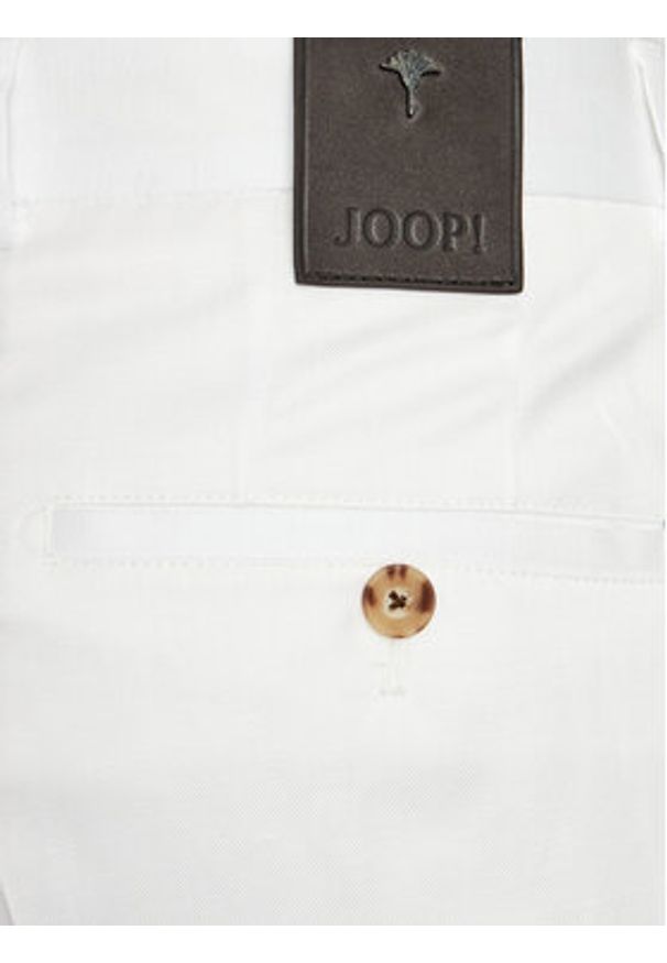 JOOP! Chinosy Hank 30042199 Écru Slim Fit. Materiał: lyocell