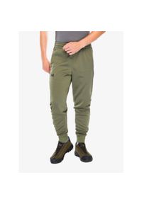 Spodnie fitness męskie Under Armour Armour Fleece Joggers. Kolor: zielony. Sport: fitness