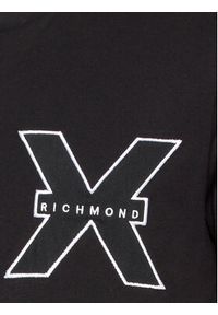 Richmond X T-Shirt UMA23010TS Czarny Regular Fit. Kolor: czarny. Materiał: bawełna