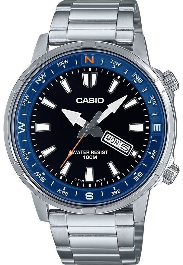 Zegarek Casio Zegarek Męski Casio Mtd-130D-1A2 + Box