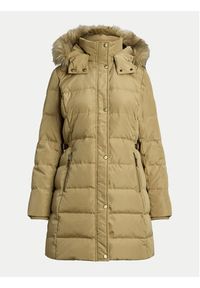 Lauren Ralph Lauren - LAUREN RALPH LAUREN Płaszcz zimowy 297957517001 Beżowy Regular Fit. Kolor: beżowy. Materiał: syntetyk. Sezon: zima
