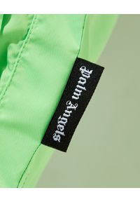 PALM ANGELS - Neonowe szorty kąpielowe. Kolor: zielony. Materiał: materiał. Wzór: aplikacja #3