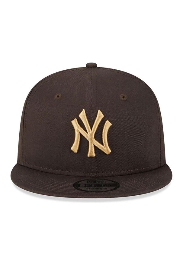 Czapka z daszkiem New Era 9FIFTY New York Yankees League Essential 60424694. Kolor: brązowy