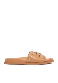 Klapki Nine West. Kolor: brązowy #1
