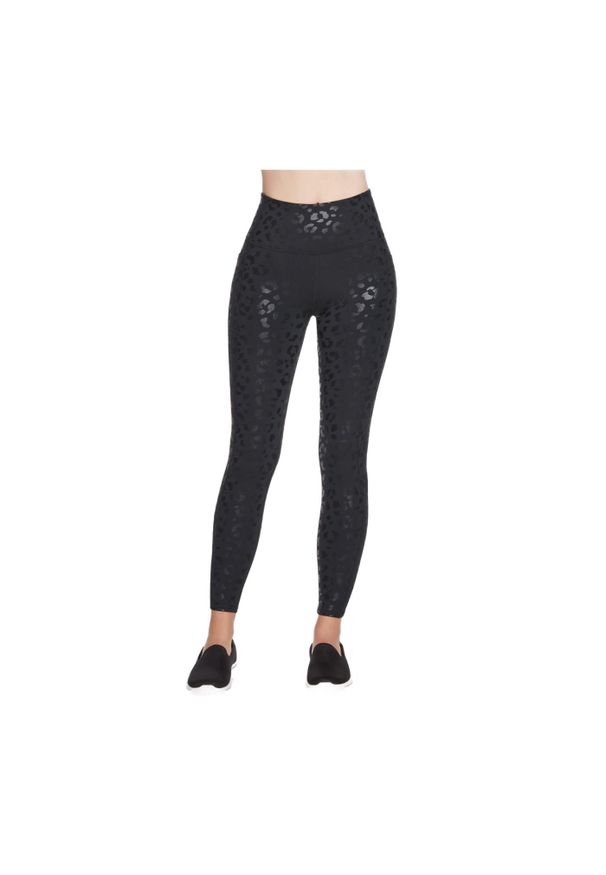 skechers - Legginsy Damskie Skechers. Kolor: czarny